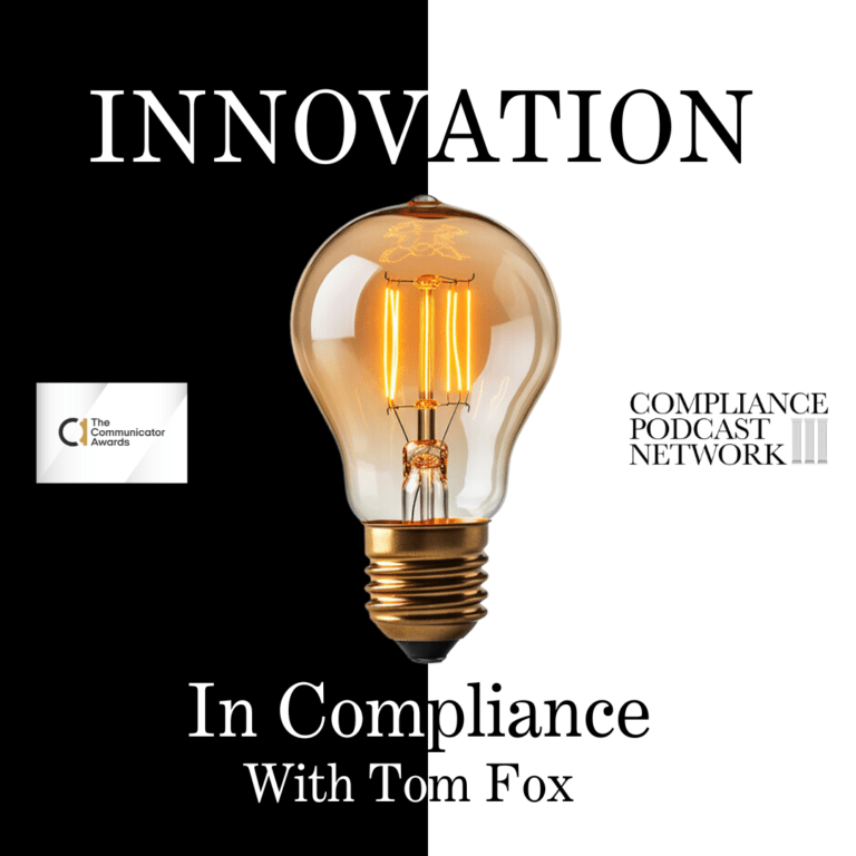 Innovation in Compliance with Tom Fox podcast artwork